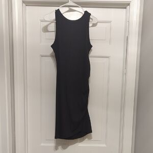 Casual Black Sleeveless Dress